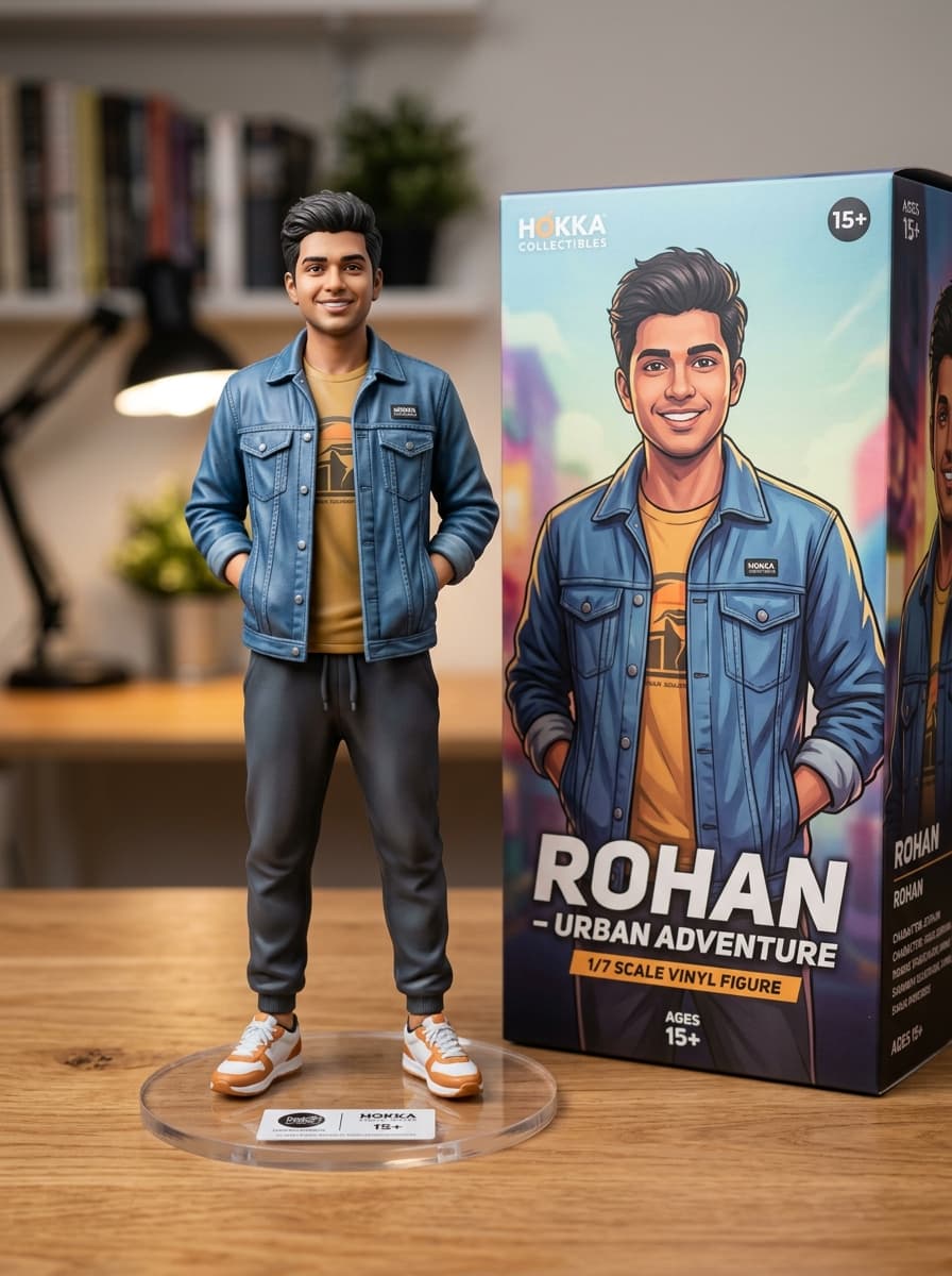 Turn yourself into a boxed collectible toy